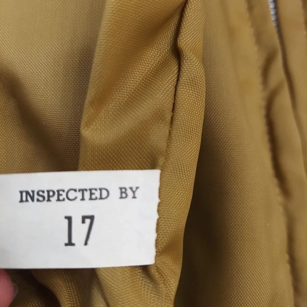 Vintage The Great Lakes Jacket with Blue, Yellow, White Stripes Sz 16
